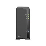 Synology DS124 1-Bay Diskstation NAS (Realtek RTD1619B 4-Core 1.7 GHz 1GB DDR4 RAM 1xRJ-45 1GbE LAN-Port) 8 TB Bundle mit 1 x 8 TB WD Red Plus HDD (WD80EFZZ - 68BTXN0)