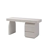 Computertisch Schreibtisch aus Massivholz, leicht, luxuriös, schlicht, modern, mit Premium-Feeling, Schreibtisch, Bürotisch, Arbeitstisch, PC-Tisch Eine Tabelle zum Aufstellen von Computern(120*60*75