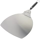 Weber Pizzaheber, aus Edelstahl, platzsparend - mit klappbaren Griff zum einfachen Verstauen, spülmaschinenfest - Schwarz/Silber (6691)