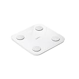 Xiaomi Body Composition Scale S400 Personenwaage mit Dual-Frequenz-Messung, 25 Gesundheitsindikatoren, bis zu 150 kg und Genauigkeit von 100g, Weiß