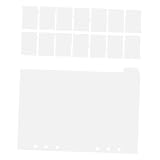 GAXIRE 14St Index-Trennseite Notizblock trennstreifen Trennwände Büroklammern notizbuch farbige Ordnertrenner farbige Tabs Ordnerteiler Trennblätter für Ordner Seitenmarkierungen pp