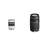 Canon RF 70-200mm F4L is USM Objektiv & EF 75-300mm F4.0-5.6 III Zoomobjektiv (58mm Filtergewinde) schw