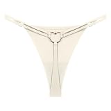 Generisch 2026 G-String Strings Damen Core Ring Weiche Sexy Bikini Low Rise Unterwäsche Atmungsaktive Slips T-Back Strings Höschen Temperament Sport Übung Charmant Frauen Panty