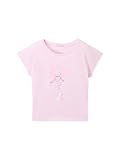 TOM TAILOR Mädchen Kinder T-Shirt mit Wende-Paillette , pink blush, 92/98