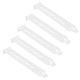 PCI Slot slotblech, 5 Stück PCI Slot Abdeckung, PCI Slot Bezug Staub, Hartstahl Staubfilter Abdeckplatte PCI Slot Abdeckung, Staubfilter Abdeckplatte, Für Computer-Host, Weiß