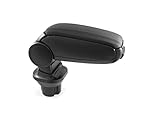 Armlehne Mittelarmlehne Konsole Mittelkonsole Aufbewahrungsbox Schwarz Leder Für R56 2006-2014