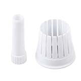 Zwiebelblumenmaschine, Zwiebelblumenschneider, Zwiebelschneider in | Zwiebelschneider Chopper Zwiebelhalter, wiederverwendbares Küchengerät zum Schneiden von Obst, Z