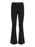 Kids Only Damen Konpaige Flared Buksebukser Pnt Noos Hose, Schwarz, 158 EU