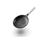 JOOBYFOD Antihaftbeschichtete Bratpfanne, 20,3 cm Bratpfannen und Bratpfannen mit abnehmbarem Griff, Waben-Kochfläche, Gusseisenpfanne, spülmaschinenfest, ofenfest bis 260 °C