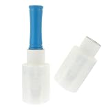 Supvox Transparente Stretchfolie mit Praktischem Griff Robuste Dehnbare Wickelfolie für Möbel Umzüge und Koffer Vielseitige Verpackungsfolie für Lagerung und Transp