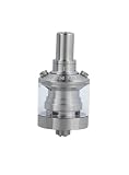 Steam Crave Mini Robot RTA Verdampfer für E Zigaretten | Selbstwickler, Tankvolumen, silber, 2