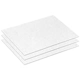 McFilter | 3 Universal Mikrofilter | ca. 26x15cm | Luftfilter | Motorfilter | Abluftfilter | Filtermatte | Microfilter | Staubsaugerfilter Filter zuschneidbar | weiß