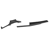 Volkswagen 5H185841X Schalttafelblenden Dekor Zierleisten Design Armaturenverkleidung, 2-teilig, in Carbon-Optik