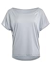 WINSHAPE Damen Ultra Leichtes Modal-kurzarmshirt Mct002 T-Shirt, Cool-grey, M EU