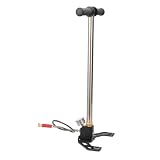 SUDEG PCP Handpumpe, Hochdruckluftpumpe,3 Stufen 4500psi Luftgewehrpumpe,PCP Handluftpumpe mit Manometer für Luftpistole Bootsreifen Kajaks Autoreifen M