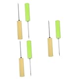Supvox 6 STK Angelrutensteckdose Bodenhalterung strapazierfähige Angelrutenhalter Angelrute Riser stangenhalter etagerieständer Angelrutenhalter zum Uferangeln Bodenstangenständer Plastik