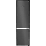SIEMENS KG39NSBBF iQ700 Kühl-Gefrier-Kombination, 203 x 60 cm, 260 L Kühlen + 103 L Gefrieren, noFrost, hyperFresh 0 Grad, multiAirflow für gleichmäßig gekühlte Lebensmittel und Getränk