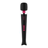 MARIELOVE Magic Wand Massagestab – Kabelloser Hochleistungs-Massager | Starke Vibration & 20 Stufen | Flexibler Kopf & Hautfreundliches Silikon | Wiederaufladbar & Leise | Ideal für Muskelentspannung