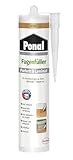 Ponal Parkett & Laminat Fugenfüller Eiche, elastische Fugenmasse für Anschluss- und Dehnungsfugen, lösemittel-, wasser- und silikonfreie Dichtmasse, 1x280