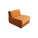 Kompressionssofa, komprimiertes Sofa in Box, klappbares Schlafsofa, klappbares Sofa, tragbares ausklappbares Sesselbett, bequeme Bodensofa-Lounge, Chenille-/Cordstoff – for Wohnzimmer und S