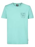 Petrol Industries - T-Shirt mit Rückenaufdruck Beachbay Grün XXXL