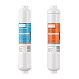 Measury Osmose Filter Set Sedimentfilter/Aktivkohlefilter, Osmoseanlage Filter Umkehrosmose E