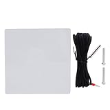 XUXHOU Smart Thermostat, LCD Display WiFi Thermostat Electric Heizungstemperatur Controller Telefon App -Steuerung für Zuhause (White)