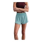 Nike One Dri-Fit 2-In-1-Shorts Mit Hohem Taillenbund Für Damen (Ca. 7,5 cm), Cannon/Weiß, DX6016-017, XL