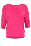 WINSHAPE Damen Ultra Leichtes, Weiches Modal-3/4-arm Mcs004 T-Shirt, Deep-pink, XXL EU