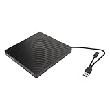 Externes DVD-Laufwerk, Tragbares DVD-Brenner-Laufwerk, Hochgeschwindigkeits-abnehmbares 9,5 Mm Dickes Mobiles Externes Optisches Laufwerksgehäuse Für Desktop-Laptops, Externe DVD-Laufwerksbox