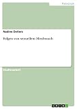 Folgen von sexuellem Missb