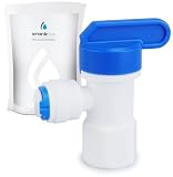 smardy Tankventil Absperrhahn für Vorratstank Osmoseanlage, 1/4'(6,35mm) Wasserschlauch Absperrventil, Umkehrosmose Wassertank Quick-Fitting