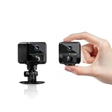 Mini Kamera, 1080P HD Mini Überwachungskamera Live Übertragung Handy APP Kamera Überwachung Innen WLAN Videoüberwachung Mit Akku Kleine WiFi Babyphone Sicherheitskamera Bewegungsmelder N
