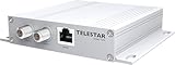 TELESTAR DIGIBIT Twin – SATIP Router (2 Teilnehmer, Netzwerk Transmitter, HDTV) – Silb
