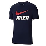 Nike 2021-2022 Atletico Madrid Swoosh Club Tee (Blue)