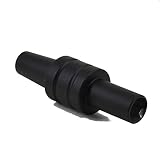 Amy Aluminium Schlauchadapter - matt schw