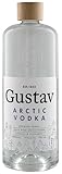 Gustav Arctic Vodka 40% - Premium Wodka - Weich und Trocken Finnischer Vodka - Handgefertigt aus Finnischem Weizen im Norden Finnlands - Alkohol Vodka 700