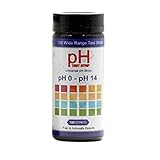 FYOBOT Boden Ph Test Streifen 100 Streifen Boden Tester 0-14 Ph Boden Test, Boden Ph Test Streifen, Pflanzen Tester für Boden, Ph Test S