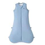 Momcozy Schlafsack Baby 1,5 TOG - Wolkenweicher Bambus, Atmungsaktiv & Temperaturregulierend, tragbare Decke mit Zwei-Wege-Reißverschluss, Maschinenwaschbar (1 Stück), 0-6 Monate, B