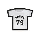Umbra T-Frame Trikotrahmen für Jugendgrößen – Rahmen für T-Shirts & Fußballtrikots, Schw