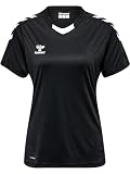 Hummel Damen Hmlcore Xk Poly Jersey S/S Woman T-Shirt, Schwarz, M EU