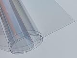 Folie aus Polycarbonat klar 1000 x 600 x 0,5