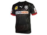 Puma DHB Away Jersey with Spons PUMA Black-PUMA RED - XXL