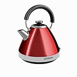 Morphy Richards Venture Pyramid Wasserkocher, rot, 100133