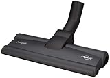 Siemens Hartbodendüse für Staubsauger VZ124HD, 2 rotierende Rollen, extra flach, 100% Naturhaar, passend für Reihen VSZ6, VSQ5, VSZ5, VS08G, VSQ4, VSZ4G, VS07G, VSZ4, VSZ3, VS06G, schw