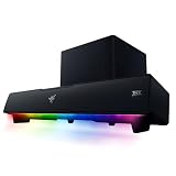 Razer Leviathan V2 - PC-Gaming-Soundbar (mit Dolby 5.1 Surround Sound, leistungsstarkem Subwoofer für Tiefe Bässe, ideal für Gaming, Filme und Musik) Schw
