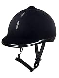 HKM 8162 Reithelm -New Flock-, S=52-55cm, Schw