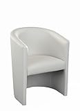 Unbekannt Cocktailsessel Sessel Farbe Weiss Clubsessel Loungesessel Club Möbel Bürosessel Praxismöbel N