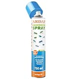 ARDAP Repell Ungezieferspray 750ml - Insektenspray bei akutem Ungezieferbefall - Abwehrend bei Insektenbefall - Insektenspray Wohnung - Schädlingsfrei - Wirkt schnell & effektiv (PT19)