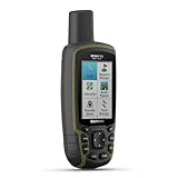 Garmin GPSMAP 65s – Robustes GPS-Outdoor-Navi mit vorinstallierter TopoActive Europakarte, 2,6“ Farbdisplay, Barometer & Kompass. Navigation mit 5 Satellitensystemen und Multi-Frequenz-Technolog